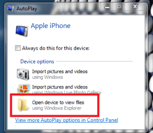 انتقال عکس آیفون به کامپیوتر