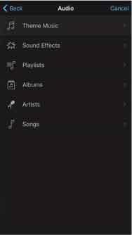 معروف ترین نرم افزار ساخت کلیپ حرفه ای برای ایفون : iMovie