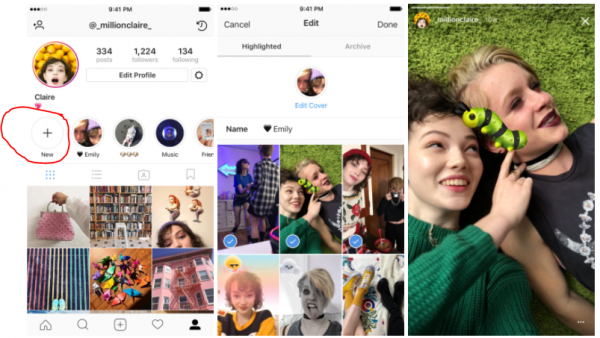 آموزش هایلایت کردن در اینستاگرام