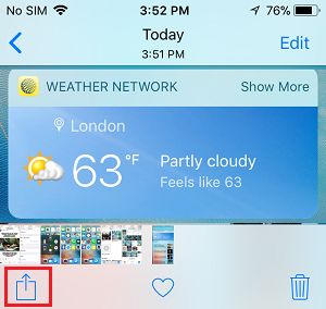 نحوه اسکرین شات گرفتن در آیفون X