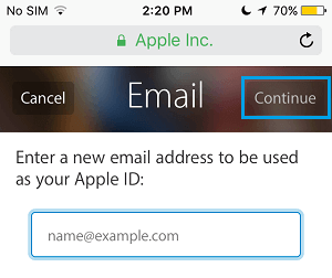 تغییر دادن اپل آیدی در گوشی های آیفون