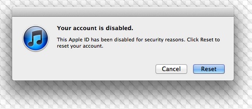 حل مشکل Apple ID غیرفعال شده