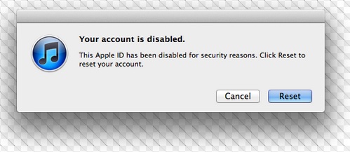 حل مشکل Apple ID غیرفعال شده